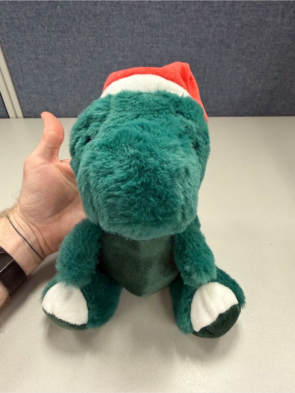 Teal Plush Toy by Animal Adventure with Crescent Moon Tag